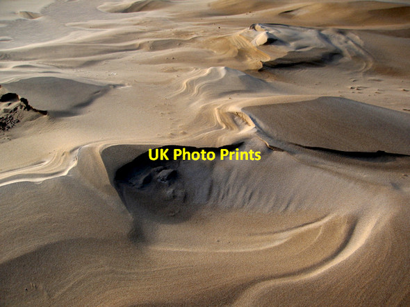 Photo 6"x4" Mobile sand dunes; Sands of Forvie National Nature Reserve Newburgh\/NJ9925 c2006