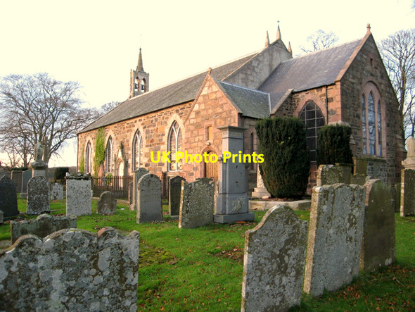 Photo 6"x4" Fyvie Kirk Fyvie c2006