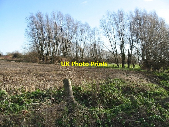 Photo 6"x4" View over farmland at Hacklinge. Hacklinge c2007