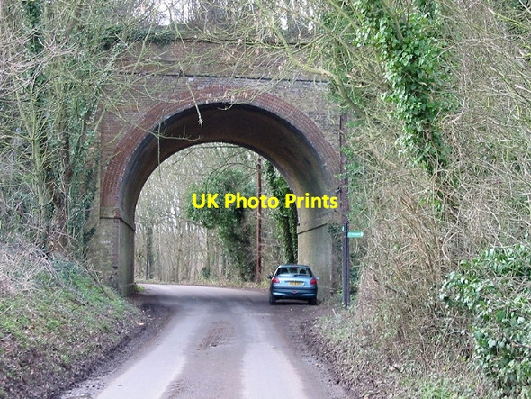 Photo 6"x4" Bridge under the dismantled railway line, Kingston. Kingston\/TR1951 c2007