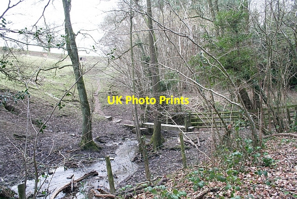 Photo 6"x4" The Charlie Horne Memorial Footbridge Churchfield\/SO7346 c2007