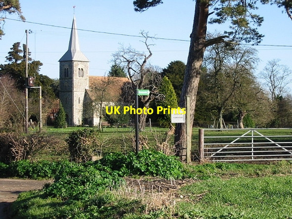 Photo 6"x4" St Mary the Virgin Church, Ripple Deal c2007