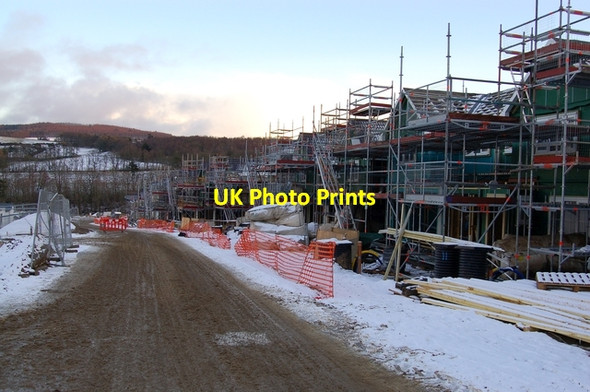 Photo 6"x4" Barratt housing development Blackburn\/NJ8212 c2007