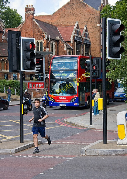 Photo 6"x4" Junction of Archway Road and Shepherds Hill Hornsey c2009