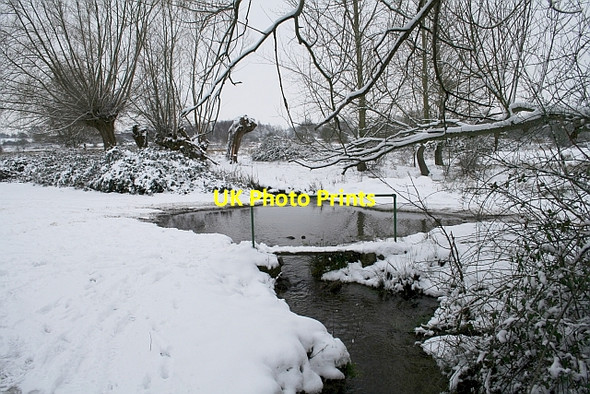 Photo 6"x4" Footbridge on Castlemorton Common Marl Bank c2007