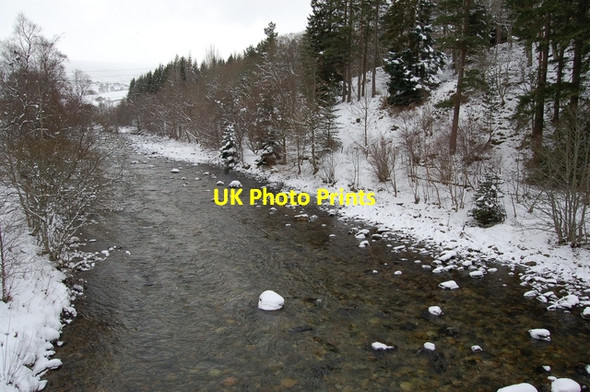 Photo 6"x4" River Avon Bridge of Brown c2007