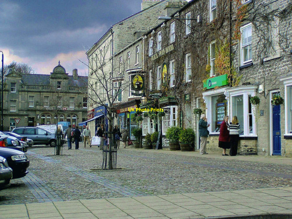 Photo 6"x4" Leyburn town centre Leyburn c2004
