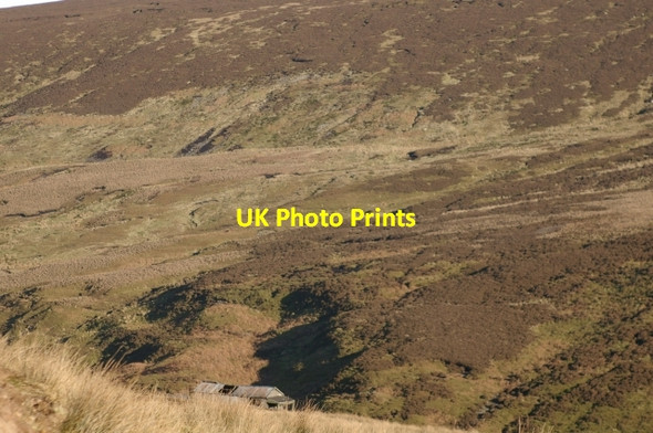 Photo 6"x4" Looking down from Fell top Fair Oak\/SD6446 c2007