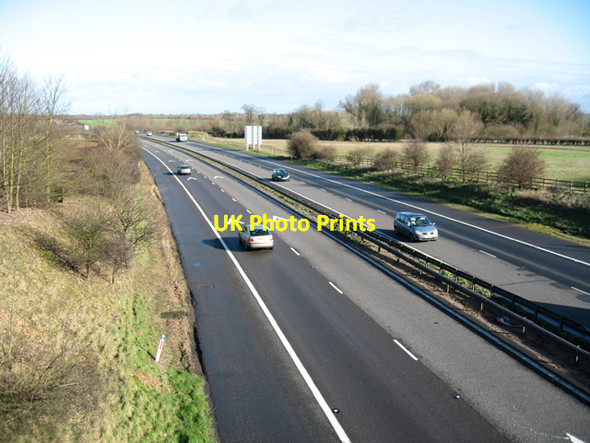 Photo 6"x4" The M11 from Newton Road bridge, Whittlesford, Cambs Heathfield\/TL4546 c2007