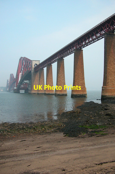 Photo 6"x4" Forth Rail Bridge Looking North Queensferry\/NT1278 c2003