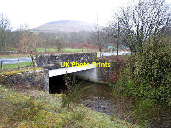 Photo 6"x4" Finlas water and Bridge at A82 Luss c2007