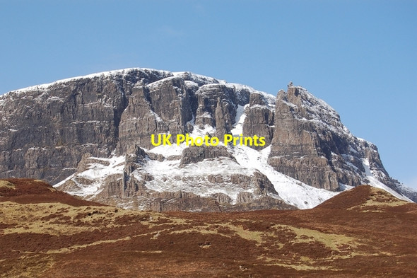 Photo 6"x4" Snow on the Quiraing Digg c2007