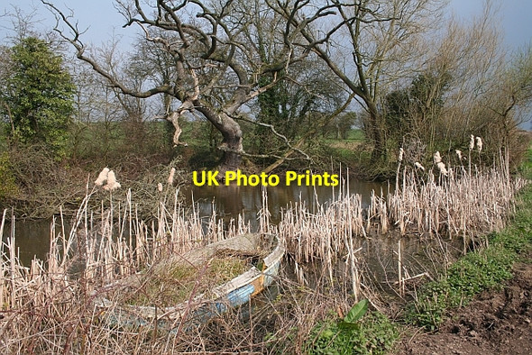 Photo 6"x4" Duck Pond, Keyses Farm Druggers End c2007