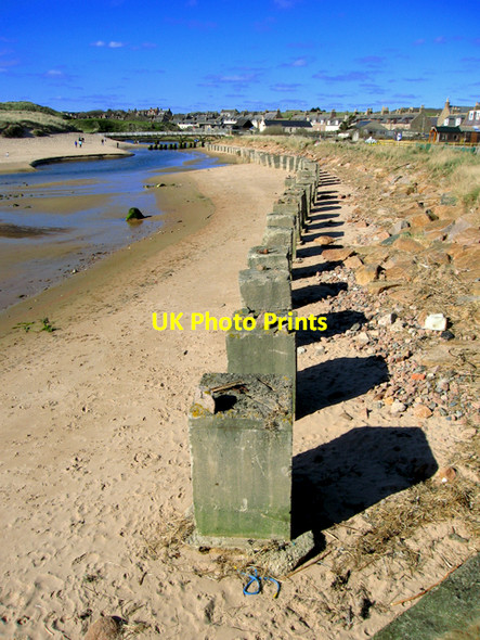 Photo 6"x4" WW2 anti-tank blocks, Cruden Bay Cruden Bay c2007