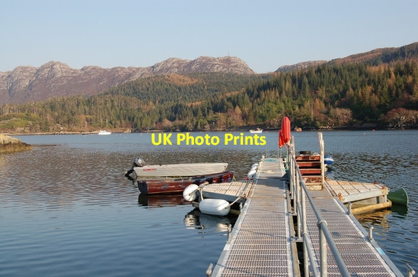 Photo 6"x4" Pontoon at Plockton Plockton\/Am Ploc c2007