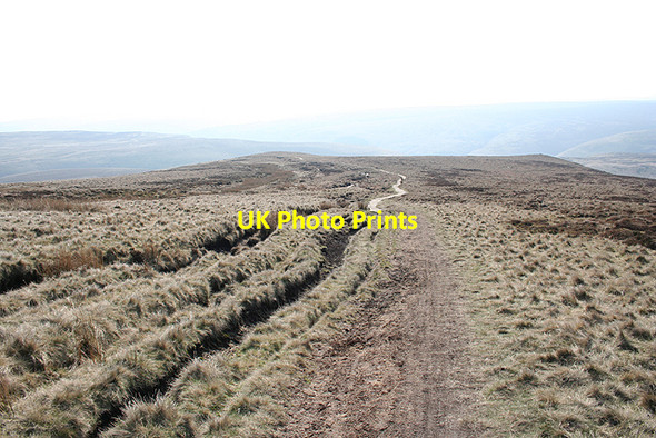 Photo 6"x4" Sandy Lee from Cut Gate End Margery Hill c2007