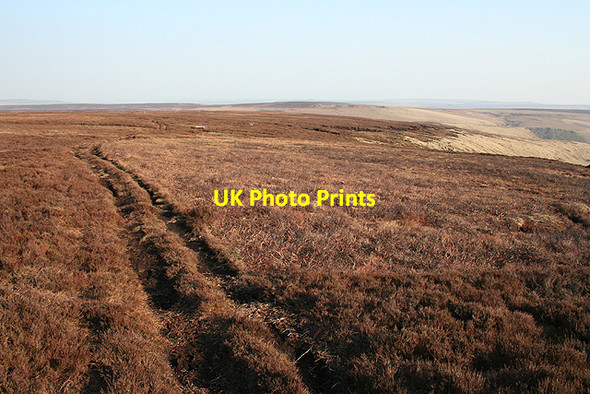 Photo 6"x4" Grouse butts, Robin Hood Moss Abbey Brook c2007