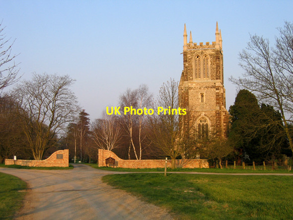 Photo 6"x4" Parish church, Cockayne Hatley, Beds Cockayne Hatley c2007