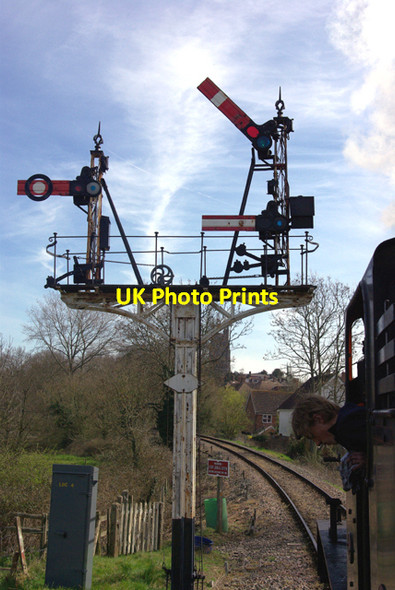 Photo 6"x4" Tenterden - Signals Tenterden c2007