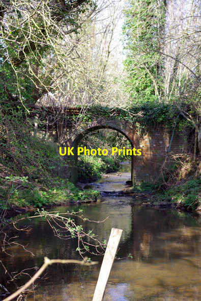 Photo 6"x4" Stream bridge near Squibs Farm Northbridge Street c2007