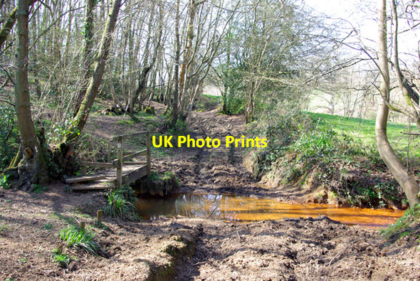 Photo 6"x4" Ford on bridleway Mayfield\/TQ5826 c2007