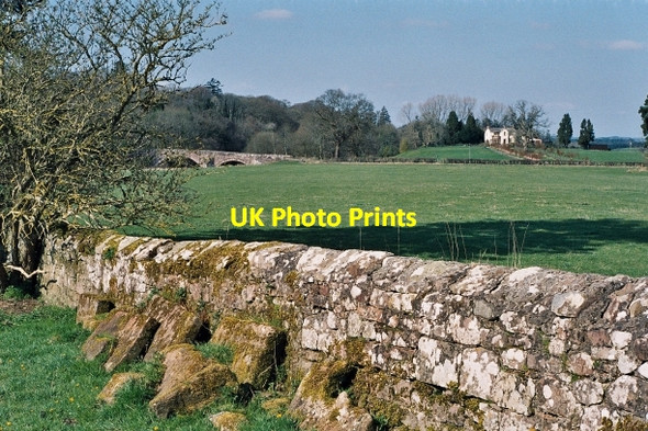 Photo 6"x4" Hoddom Bridge and Hallguards Brydekirk c2007