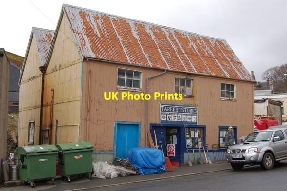 Photo 6"x4" Tarbert Stores Direcleit c2007