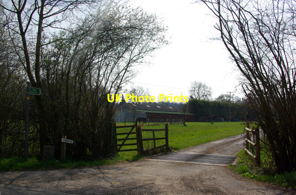 Photo 6"x4" Drive to Summer Hill Fosten Green c2007