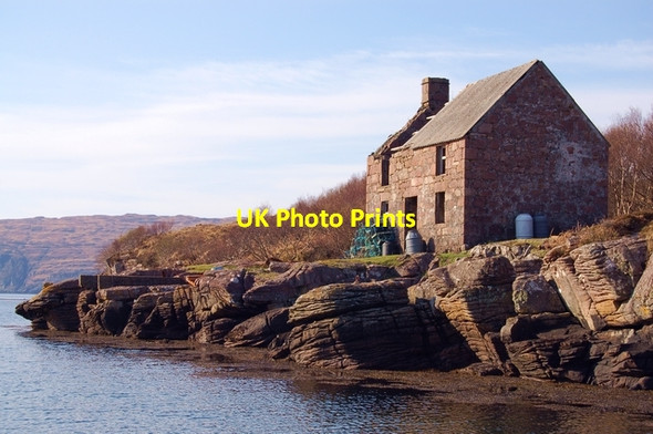 Photo 6"x4" The Island of Soay Shark Fisheries Ltd Mol-chlach c2007
