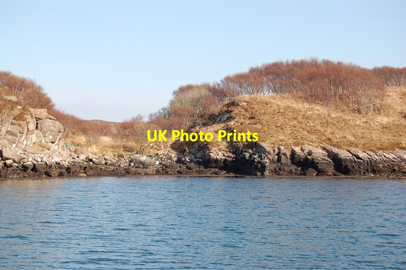 Photo 6"x4" Soay Harbour Mol-chlach c2007