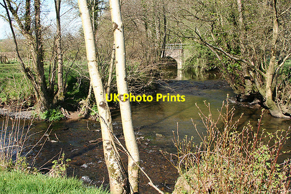 Photo 6"x4" George Nympton: the Mole and the Yeo South Molton c2007