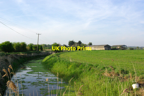 Photo 6"x4" A drain by the lane Warehorne c2007