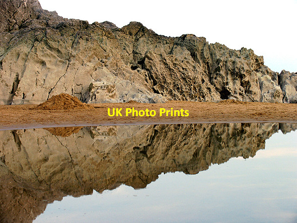 Photo 6"x4" Rocks at Caswell Caswell\/SS5987 c2007