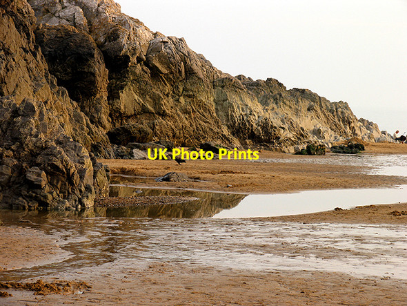 Photo 6"x4" East Cliffside at Caswell Bay Caswell\/SS5987 c2007