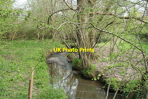 Photo 6"x4" Woolfardisworthy: stream near South Emlett Kennerleigh c2007