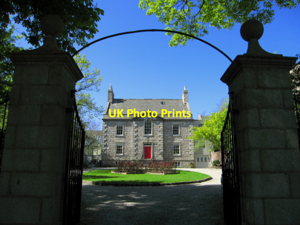 Photo 6"x4" Georgian mansion. High Street, Old Aberdeen Aberdeen\/NJ9206 c2007