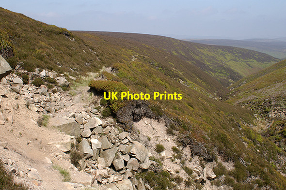 Photo 6"x4" Path on Fiendsdale Bleasdale c2007