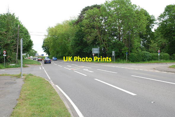 Photo 6"x4" Hampreston crossroads on B3073 Hampreston c2007