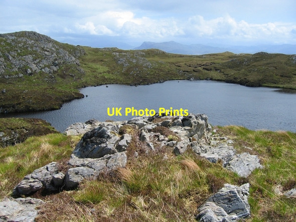 Photo 6"x4" Lochan near Sgurr nan Caorach Aird \/An \u00c0ird c2007