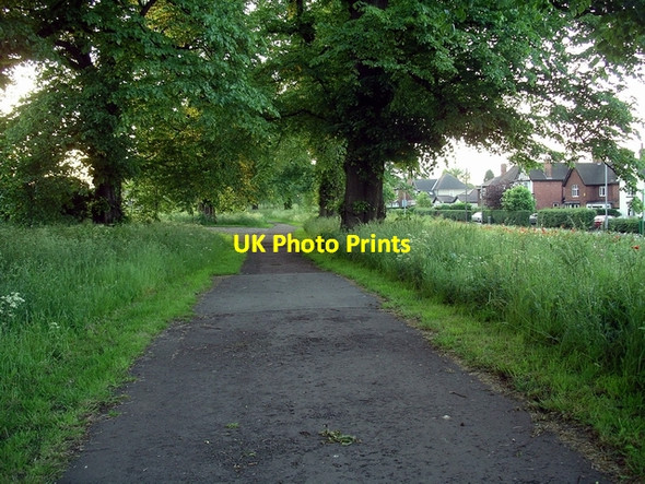 Photo 6"x4" Footpath, Nuthall Hempshill Vale c2007