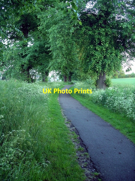 Photo 6"x4" Footpath, Nuthall Hempshill Vale c2007 P1