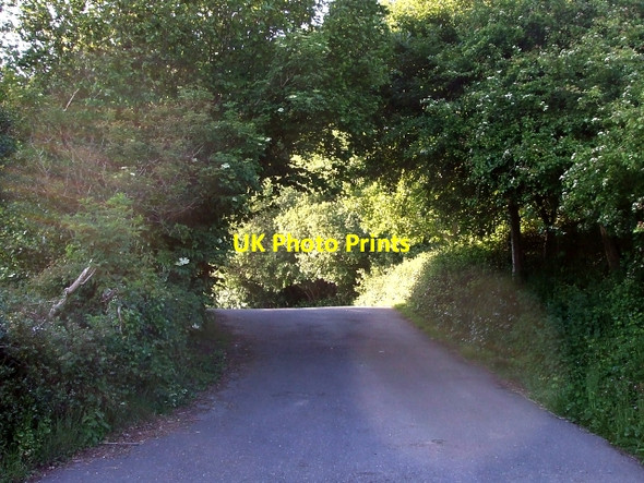 Photo 6"x4" Entrance to NT car park, Selworthy Blackford\/SS9245 c2007