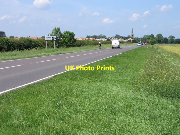 Photo 6"x4" The A15 Peterborough Road, Langtoft, Lincs Market Deeping c2007