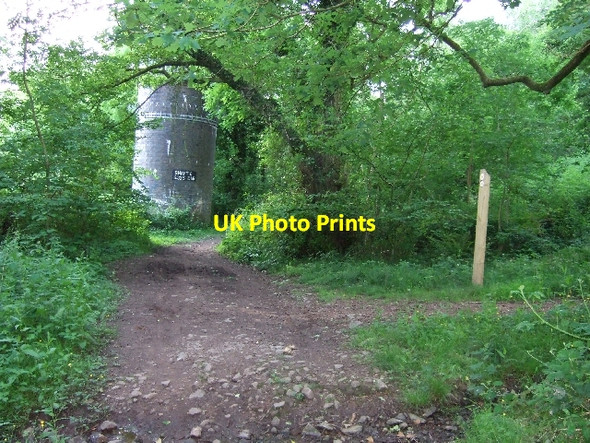 Photo 6"x4" Caerphilly Tunnel Air Shaft No.4. Caerphilly\/Caerffil c2007