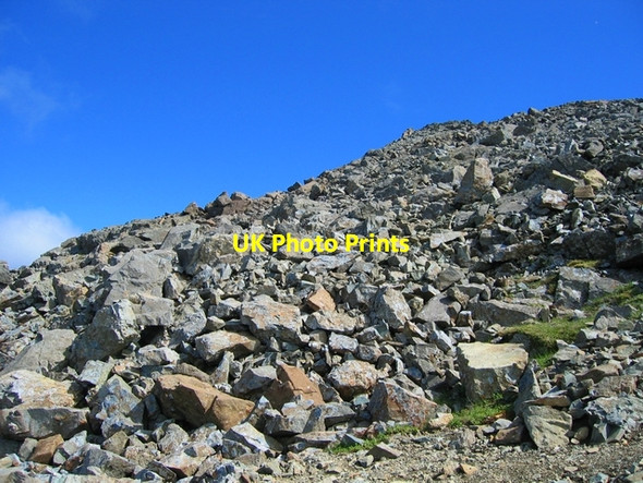Photo 6"x4" Approach to Sgurr na Banachdich Bualintur c2007
