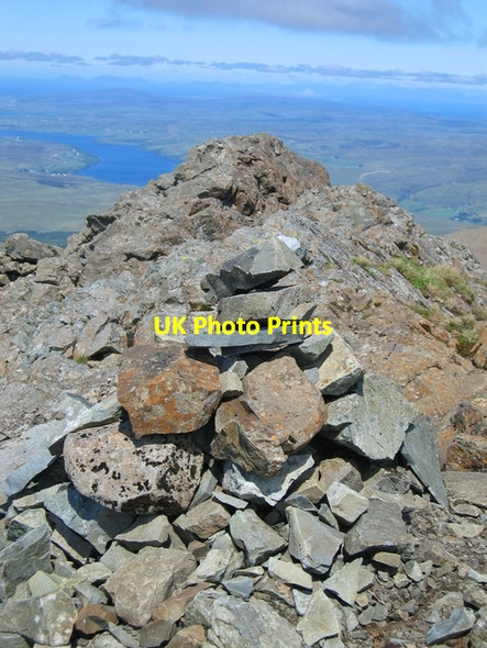 Photo 6"x4" Summit of Sgurr na Banachdich Cuillin Hills c2007