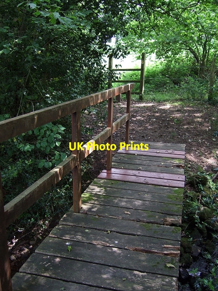 Photo 6"x4" Public Footpath at Tredodridge Clawdd-c\u00f4ch c2007