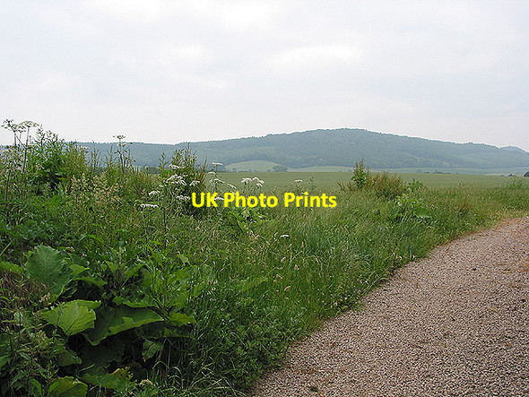 Photo 6"x4" View from the footpath to the Penyard Ross-on-Wye c2007