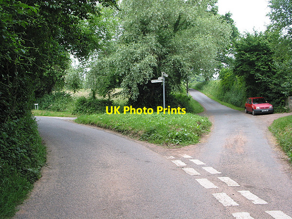 Photo 6"x4" Junction for Linton, Aston Crews or Little Gorsley Gorsley c2007