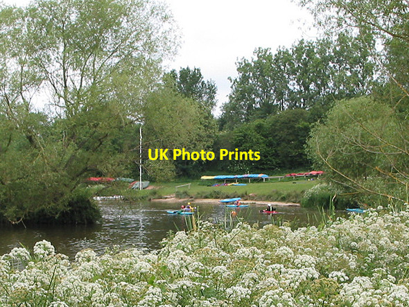 Photo 6"x4" Canoeing lesson - Drummonds Dub Bromsash c2007